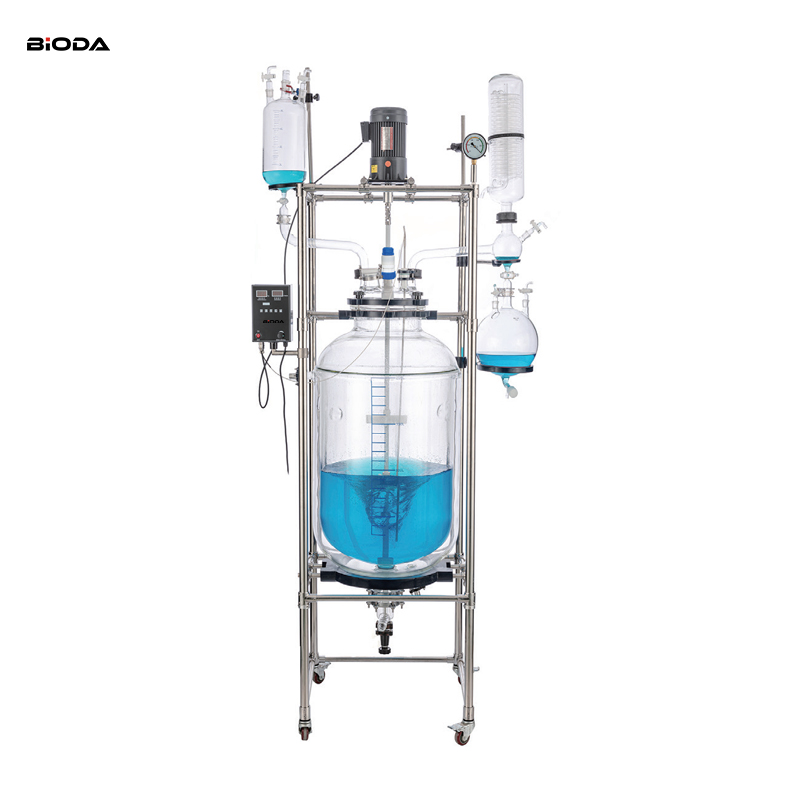 100L, 150L, 200L Jacketed Glass Reactor