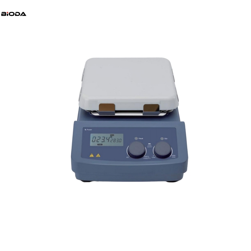 MS7-H550-Pro LCD Digital Magnetic Hotplate Stirrer With 7 Inch Ceramic Plate