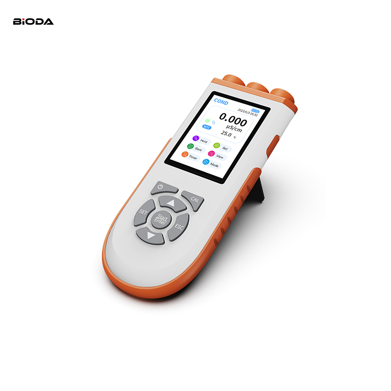 Color Display Data Storage ATC Lab Handheld Portable Conductivity EC TDS Meter Tester