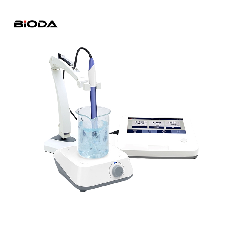 Touchscreen All-in-One Ph Temp ORP Conductivity Tds Salinity Polarographic DO Water Quality Meter